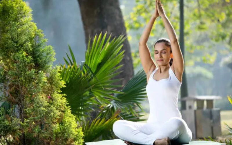 Woman Meditating